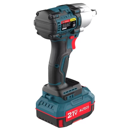 Бесщеточный аккумуляторный ударный гайковерт ALTECO CIW 21-500 BL 71516 купить в Перми