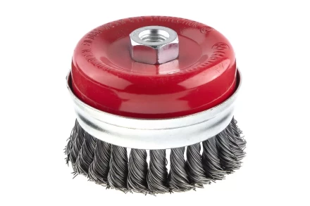 Кордщетка HAMMER чаша 85мм для УШМ витая сталь (207-111) купить в Перми