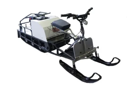 Мотобуксировщик Стем Север Эксперт 500 15 л/с электро запуск (с АКБ) с лыжным модулем купить в Перми