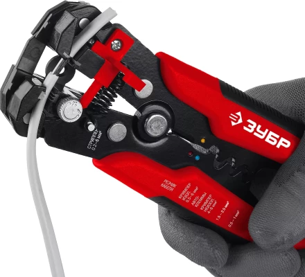 ЗУБР ТМ-1, 0.2 - 6 мм2, автоматический стриппер с винтом микронастройки (22645) купить в Перми