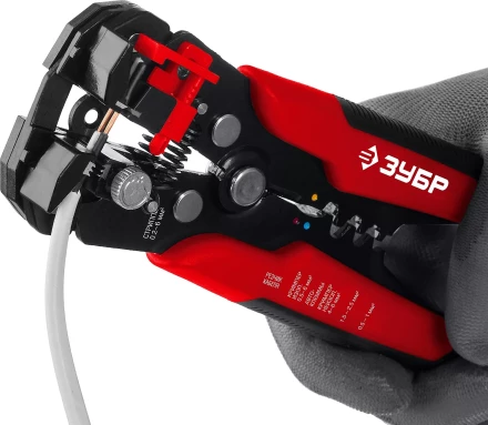 ЗУБР ТМ-1, 0.2 - 6 мм2, автоматический стриппер с винтом микронастройки (22645) купить в Перми
