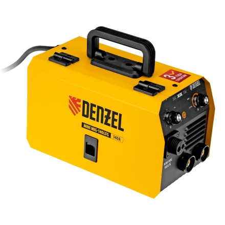 Аппарат инвертор. полуавтомат. сварки Mini MIG-140LFG, 140 А, ПВ 60%// Denzel 94305 купить в Перми