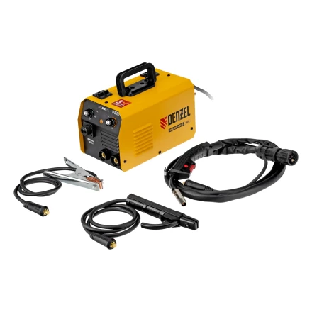 Аппарат инвертор. полуавтомат. сварки Mini MIG-140LFG, 140 А, ПВ 60%// Denzel 94305 купить в Перми