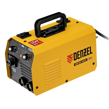 Аппарат инвертор. полуавтомат. сварки Mini MIG-140LFG, 140 А, ПВ 60%// Denzel 94305 купить в Перми