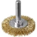 ЗУБР &quot;ПРОФЕССИОНАЛ&quot;. Щетка дисковая для дрели, витая латунированная стальная проволока 0,3мм, 38мм 3520-038_z02 купить в Перми
