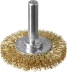 ЗУБР &quot;ПРОФЕССИОНАЛ&quot;. Щетка дисковая для дрели, витая латунированная стальная проволока 0,3мм, 38мм 3520-038_z02 купить в Перми