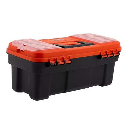 Ящик для инструмента с мет. замками 16&quot;, 410х210x175 мм Россия Stels 90746 купить в Перми