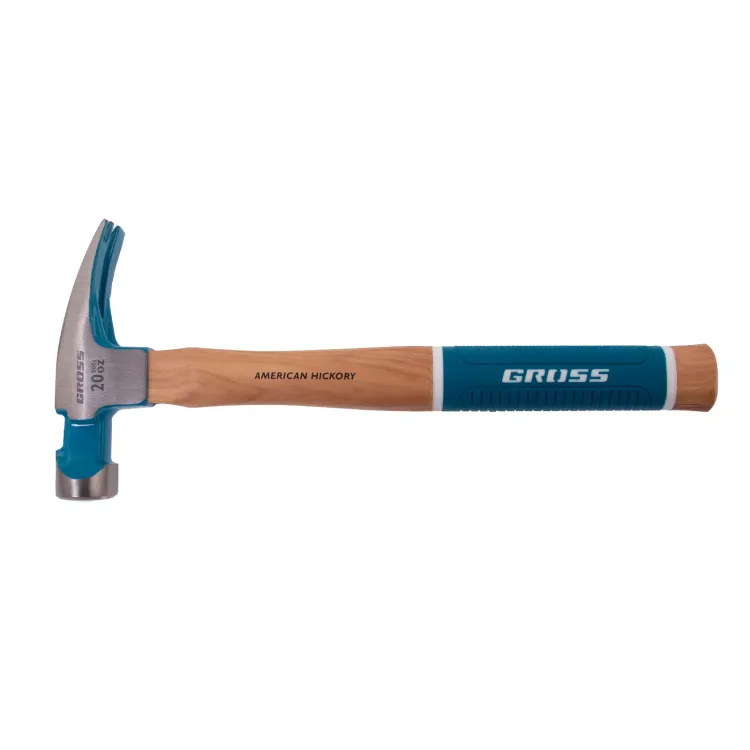 Молоток-гвоздодер,560 г Gross 10419, угол 75, магнит, обрезиненная рукоятка AMERICAN HICKORY купить в Перми