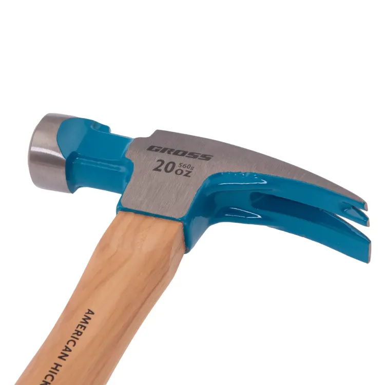 Молоток-гвоздодер,560 г Gross 10419, угол 75, магнит, обрезиненная рукоятка AMERICAN HICKORY купить в Перми