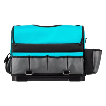 Переноска для инструмента Gross 90274, 400х225х300мм, пластиковое дно, наплечный ремень купить в Перми