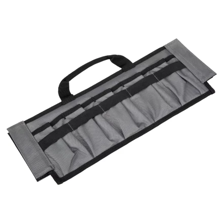 Переноска для инструмента Gross 90274, 400х225х300мм, пластиковое дно, наплечный ремень купить в Перми