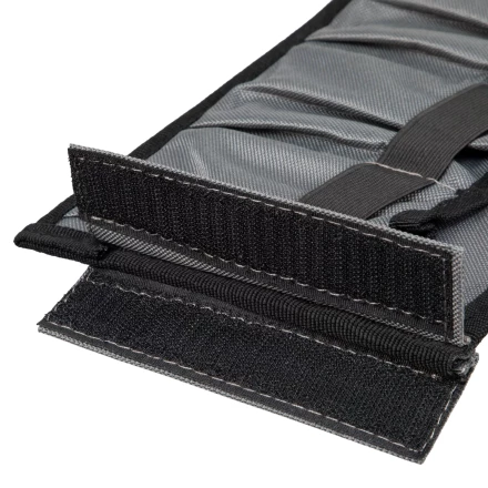 Переноска для инструмента Gross 90274, 400х225х300мм, пластиковое дно, наплечный ремень купить в Перми