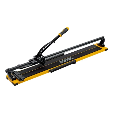 Плиткорез рельсовый Denzel 1000х16мм, каретка на подш., стальная станина, усил. рукоятка-пенал 877018 купить в Перми