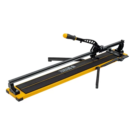 Плиткорез рельсовый Denzel 1000х16мм, каретка на подш., стальная станина, усил. рукоятка-пенал 877018 купить в Перми