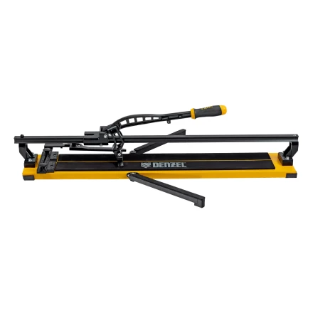 Плиткорез рельсовый Denzel 1000х16мм, каретка на подш., стальная станина, усил. рукоятка-пенал 877018 купить в Перми