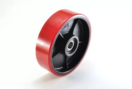 Колесо полиуретан 150х50 мм с подшипником для тележек гидравлических BFWL/BFL10/BFL15 131469 купить в Перми