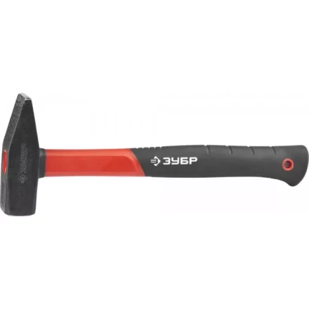 Молоток с фиберглассовой рукояткой, ЗУБР &quot;МАСТЕР&quot; 20020-10, кованый, 1000 г 20020-10 купить в Перми