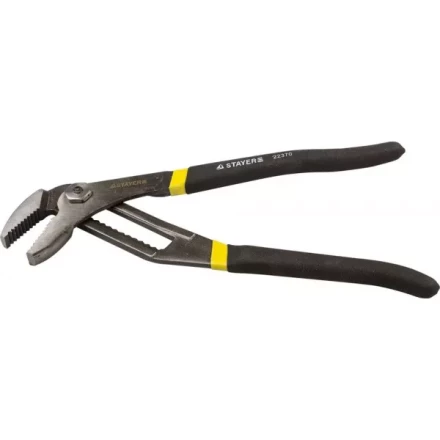 Клещи переставные &quot;HERCULES&quot;, хромированное покрытие, быстрый захват, двухкомпонентные ручки, 270мм, STAYER 22370_z01 купить в Перми