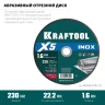 Круги отрезные абразивные, по нержавеющей стали 36256-230-1.6 купить в Перми