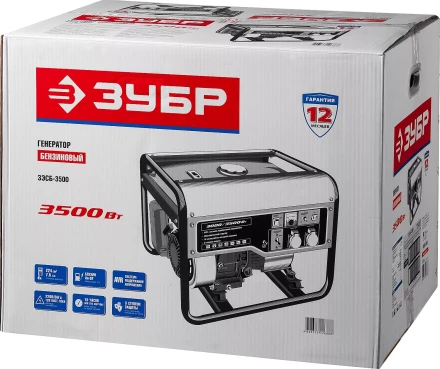 Генератор бензиновый ЗЭСБ-3500 серия МАСТЕР купить в Перми