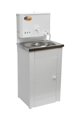 Умывальник дачный &quot;Комфорт&quot; ВИХРЬ с подогревом нержавейка белый 74/4/6 купить в Перми