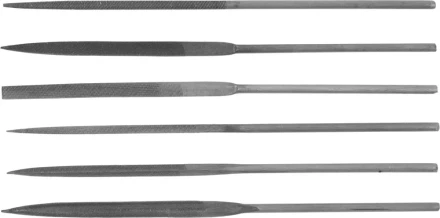 Набор DEXX: Надфили, улучшенная инструментальная сталь У10, 6шт 1604-H6 купить в Перми