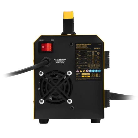 Аппарат инвертор. полуавтомат. сварки Mini MIG-135, 130 А, ПВ 60%// Denzel 94308 купить в Перми