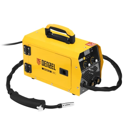 Аппарат инвертор. полуавтомат. сварки Mini MIG-135, 130 А, ПВ 60%// Denzel 94308 купить в Перми