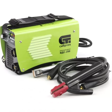 Аппарат инверторный дуговой сварки СИБРТЕХ ИДС-250 94378 купить в Перми