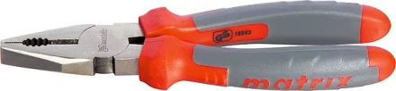 Плоскогубцы комбинированные 200мм двухкомпонентные рукоятки MATRIX PROFESSIONAL 16944 купить в Перми