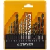 Набор STAYER &quot;STANDARD&quot;: Сверла комбинированные, дерево (4-5-6-8-10мм), металл (2-3-4-6-8мм), бетон (4-5-6-8-10мм), 16 предметов 29720-H16 купить в Перми