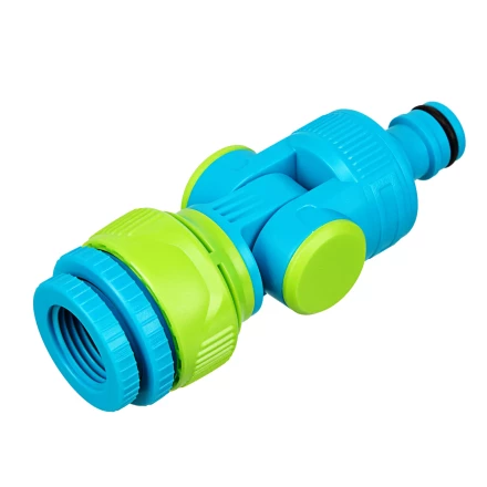 Адаптер штуцерный Palisad, шарнирный, с переключателем, 1/2-1&#039;&#039;, Luxe 65781 купить в Перми