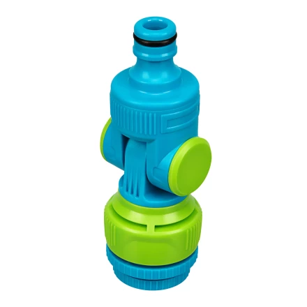 Адаптер штуцерный Palisad, шарнирный, с переключателем, 1/2-1&#039;&#039;, Luxe 65781 купить в Перми