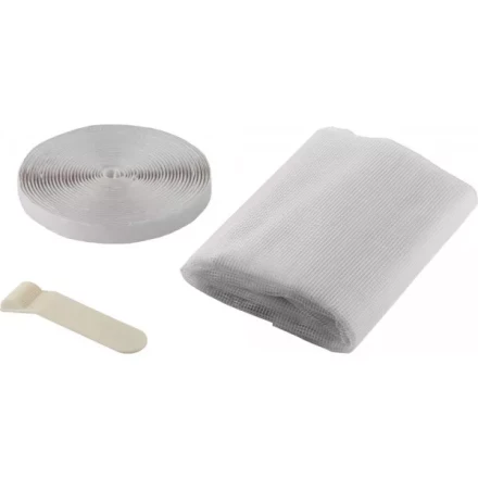 Сетка STAYER &quot;COMFORT&quot; противомоскитная для окна, с крепежной лентой, белая, ПЭТ, 1,1 х 1,3м 12480-11-13 купить в Перми