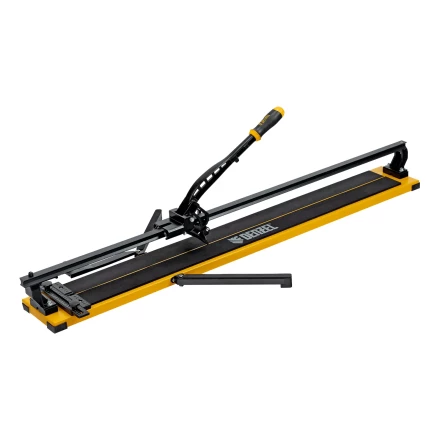 Плиткорез рельсовый 1200х16мм Denzel 877020 , каретка на подш., стальная станина, усил. рукоятка-пенал купить в Перми