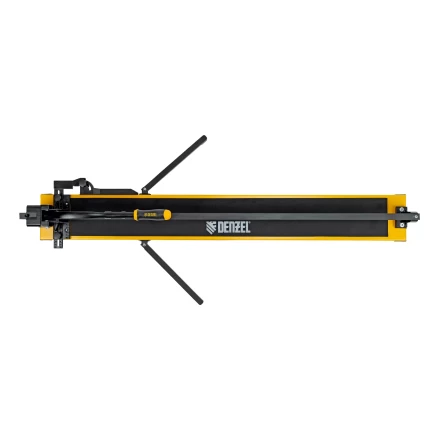 Плиткорез рельсовый 1200х16мм Denzel 877020 , каретка на подш., стальная станина, усил. рукоятка-пенал купить в Перми