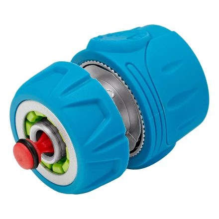 Соединитель быстросъемный Palisad 1/2", аквастоп, алюминий, TPR, Luxe 65835 купить в Перми