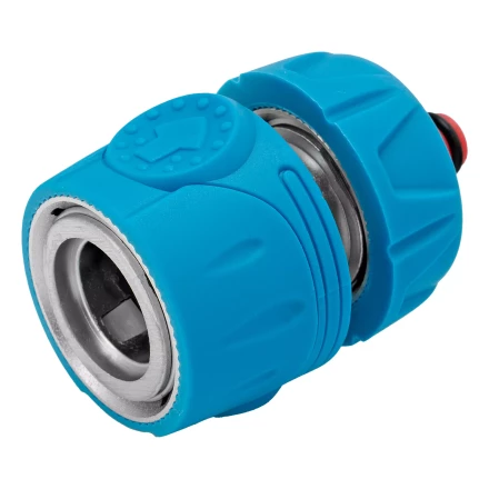 Соединитель быстросъемный Palisad 1/2", аквастоп, алюминий, TPR, Luxe 65835 купить в Перми