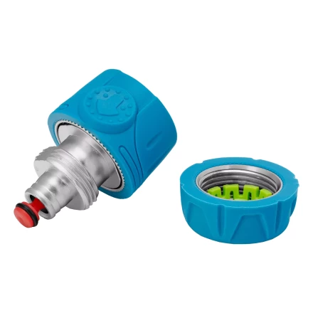 Соединитель быстросъемный Palisad 1/2", аквастоп, алюминий, TPR, Luxe 65835 купить в Перми