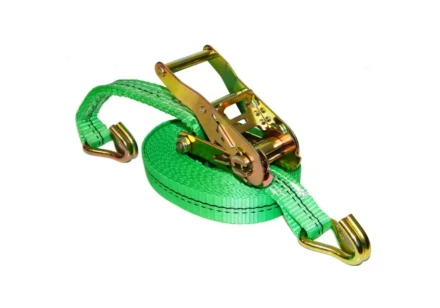 Ремень стяжной TOR 2,5/5,0 т 10,0 м 50 мм зеленый (Long Ergo, пластиковая ручка) 1042387 купить в Перми