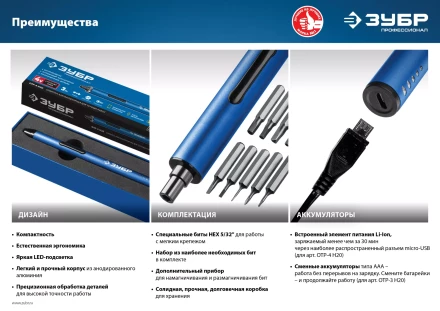 Отвертка для точных работ ОТР-3 Н20 серия ПРОФЕССИОНАЛ купить в Перми