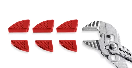 Сменные защитные накладки на губки KRAFTOOL 22069-S3 купить в Перми