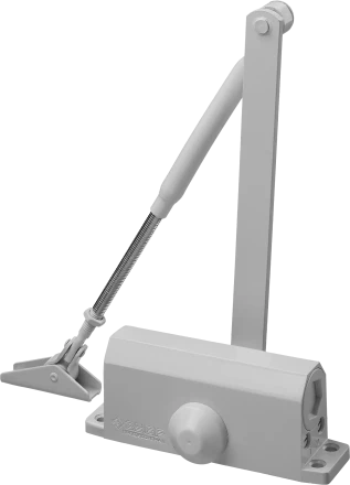 Доводчик дверной ЗУБР &quot;ПРОФЕССИОНАЛ&quot; для дверей массой до 40 кг цвет белый 37911-50 купить в Перми