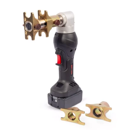 Пресс гидравлический аккумуляторный КВТ ПГРА-СЗ-32 для монтажа аксиальных фитингов на трубы PEX и многослойные композитные трубы (89615) купить в Перми