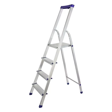 Стремянка алюминиевая с органайзером &quot;УНИВЕРСАЛ&quot; 4 ступени Сибртех 97894 купить в Перми