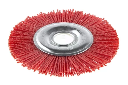 Кордщетка HAMMER плоская 125мм для УШМ нейлон (207-115) купить в Перми