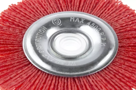 Кордщетка HAMMER плоская 125мм для УШМ нейлон (207-115) купить в Перми