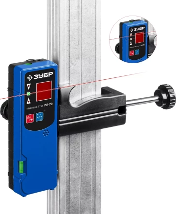 ЗУБР ПЛ-70, приемник для линейного нивелира (34949) купить в Перми