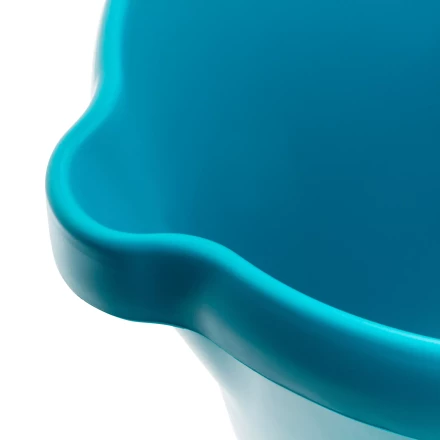 Ведро пластмассовое круглое 12 л, бирюзовое, Home Palisad 929575 купить в Перми