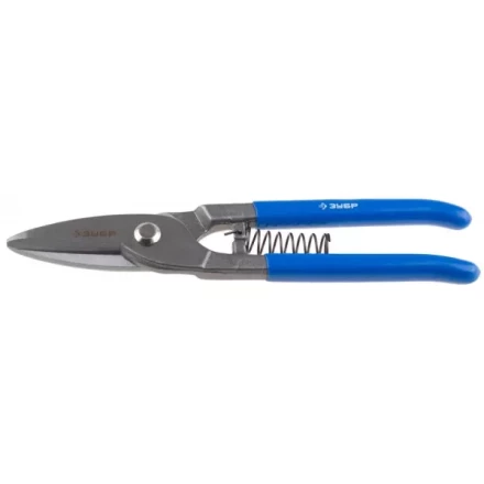 Ножницы по металлу цельнокованые ЗУБР 220мм, прямые, усиленные, твердость HRC 58-61 23012-25_z01 купить в Перми